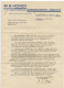 Germany 1936 Cover /w Letter & Advert; Trabitz - M.S. Hoven, Gutsbesitz, Mühlen-u. Sägewerk To Schiplage; 3pf Hindenburg - Lettres & Documents