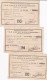 3 PERMIS DE PECHER, SANCERRE 1939, 1940,1941. DONT UNE AVEC UN CACHE ALLEMAND - Documents Historiques