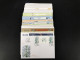 Aland Lot Mit 125 FDC Mit Zwischensteg-Marken Aus 2000-2011 #HL032 - Aland