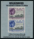 Jordan 384a Perf, Imperf, MNH. Michel Bl.2A-2B. Port Of Aqaba, 1963. Ships. - Jordania