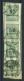 Deutsches Reich Infla Senkr. 4er Streifen 321 Wb Geprüft Briefstück #IA254 - Autres & Non Classés