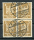 Deutsches Reich 4er Block 355 Y Gestempelt Geprüft Schlegel #GJ018 - Used Stamps