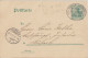 1904- ALSACE - CACHET CONVOYEUR BAHNPOST BOLLWEILER LAUTENBACH (IND 7) ZUG 2074 SUP ! - CP ENTIER De BÜHL => ROUFFACH - Brieven En Documenten