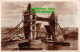 R358301 London. Tower Bridge. Valentine. RP. 1954 - Other & Unclassified