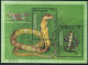 Malaysia 869 Perf,imperf,MNH. Snake Ophiophagus Hannah,2002. - Maleisië (1964-...)