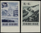 Belgien, 1956, 967-72 P, Ohne Gummi - Andere & Zonder Classificatie
