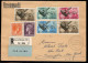 Luxemburg, 1949, 460-63 U.a., Brief - Altri & Non Classificati