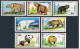 Mongolia 1769-1775, 1776 Sheet, MNH. Mi 2032-2039, Bl.134. WWF: Bear,Giant Panda - Mongolei