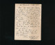 Dessin Fait Par Un Militaire Correspondance En 1931 à Identifier - Armée Française - Chapeau Napoléon - Altri & Non Classificati