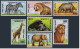 Mongolia 1996-2003, MNH. Mi 2293-2300, Bl.171. African Animals: Zebras, Cheetah, - Mongolie