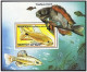 Mongolia 1639-1645, 1646, MNH. Mi 1836-1842, 1843 Bl.119. Tropical Fish 1987. - Mongolia