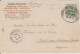 1904 - ALSACE - CACHET CONVOYEUR BAHNPOST STRASSBURG WEISSENBURG (IND 8) ZUG 224 SUP ! - CP => CHATEAU GONTIER - Lettres & Documents