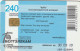 PHONE CARD BIELORUSSIA  (E10.7.4 - Belarus