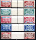 3129. 1948 NEW YEAR TETE BECHE #10 -14 MVLH. (MINT LIGHTLY HINGED) - Unused Stamps (without Tabs)