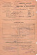 DEMANDE D'ACHAT DE PNEU VEO OU VELO-MOTEUR JUIN 1942. BOURGES - Historical Documents