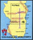Philippines 2155-2157, 2158-2159 Sheets,MNH. WW II, 50th Ann. 1992. Cross, Map,  - Philippinen