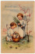 BUON A PASQUA - ANGELI - 1948 - Vedi Retro - Formato Piccolo - Pasqua