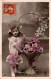 O8 - Carte Postale Fantaisie - Petite Fille - Fleurs - Portraits