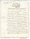 (C11) - CACHET GENERALITE POITIERS SUR DOCUMENT SAINT MAIXENT 1735 - Covers & Documents