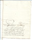 (C11) - CACHET GENERALITE POITIERS SUR DOCUMENT SAINT MAIXENT 1735 - Covers & Documents