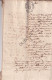 Leuven/Werchter/Tremelo - Manuscript 1777- Betreft Groot Begijnhof Begijn Maria Demarnef - Lening (V3135) - Manuscripts