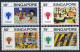 Singapore 329-332,332a Sheet,MNH.Mi 335-338,Bl.11. IYC-1979.Children's Drawings. - Singapour (1959-...)