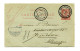 !!! ENTIER POSTAL 10 C MOUCHON DE PORT SAID POUR L'ALLEMAGNE OBLIT MARITIME HOLLANDAISE DE 1905 - Briefe U. Dokumente