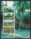 Thailand 1751-1754,1754a Sheet,MNH. Local Architecture.PhilEXPO-1997.  - Thaïlande