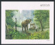 Thailand 1424a Perf, 1424a Imperf, MNH. Michel Bl.36A-36B. Asian Elephants,1991. - Thailand