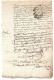 (C03) - CACHET GENERALITE POITIERS SUR DOCUMENT SAINT MAIXENT 1787 - Storia Postale