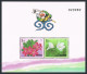 Thailand 1635a,1637c Sheets,MNH.Michel Bl.69AA-69AB. New Year 1996,Flowers. - Thaïlande