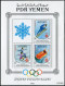 Yemen PDR 320,320 Var,MNH. Olympics Sarajevo-1984. Downhill Skiing, Bobsled, - Jemen