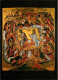 Art - Peinture Religieuse - Ecole Crétoise - Divine Liturgie - Collection Abou Adal - CPM - Carte Neuve - Voir Scans Rec - Schilderijen, Gebrandschilderd Glas En Beeldjes