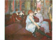 Art - Peinture - Henri De Toulouse Lautrec - Au Salon De La Rue Des Moulins - CPM - Voir Scans Recto-Verso - Peintures & Tableaux