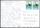 Senegal Postcard Mailed To Germany 1985. 90F Rate Bird Godwit Barge Stamp - Senegal (1960-...)