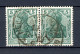 Deutsches Reich Paar 85 II D Gestempelt Geprüft Jäschke-L., Gefaltet #JJ893 - Used Stamps