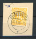 Bizone AM Post 20 A Z V Geprüft Hettler Briefstück #HX164 - Sonstige & Ohne Zuordnung