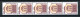 Bund Rollenmarken 5er Streifen 1679 R I Postfrisch Nr. 100 #JM375 - Altri & Non Classificati
