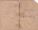 CARNET MILITAIRE DE PECULE COMPLET AVEC SES TIMBRES FISCAUX. CLASSE 1917. TAMBOUR - 1914-18