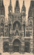 ROUEN : LA CATHEDRALE - ENSEMBLE DE LA FACADE - Rouen