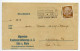 Germany 1936 Folded Zahlkarte; Bielefeld - Allgemeine Krankenversicherungs; 3pf. Hindenburg; Kraftpost Slogan Cancel - Covers & Documents