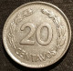 EQUATEUR - EQUATOR - 20 CENTAVOS 1966 - KM 77.1c - Ecuador - Ecuador