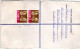 78839 - Sambia - 1976 - 2@15n Schmetterling A R-Bf MPATAMATU -> NDOLA -> Jersey (Grossbritannien) - Zambie (1965-...)