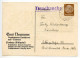 Germany 1940 Postcard; Pockau (Flöhatal) - Emil Neumann, Rauchwaren-Zurichterei Und Färberei; 3pf. Hindenburg - Lettres & Documents