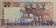 NAMIBIA 20 DOLLARS 2002 PICK 6b UNC - Namibië