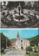 ABANO TERME PADOVA N. 2 CARTOLINE SANTUARIO MADONNA DELLA SALUTE GRAN FONTANA 1962/1977 - Altri & Non Classificati