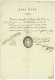 Dijon 1814 Armee Autrichienne Passeport K.K. Armee Österreich In Frankreich Pass Nach Beaune - Documents Historiques