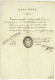 Dijon 1814 Armee Autrichienne Passeport K.K. Armee Österreich In Frankreich Pass Nach Beaune - Historische Dokumente