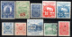 3220.DENMARK,NORWAY 10 RAILWAY,PARCEL POST LOT,6 MNH - Andere-Europa