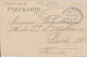 1905 - MOSELLE - CONVOYEUR BAHNPOST METZ GIESSEN (IND 7) ZUG 406 (NON SIGNALE DANS SPAL !) - CP De TRIER => PARIS - Cartas & Documentos